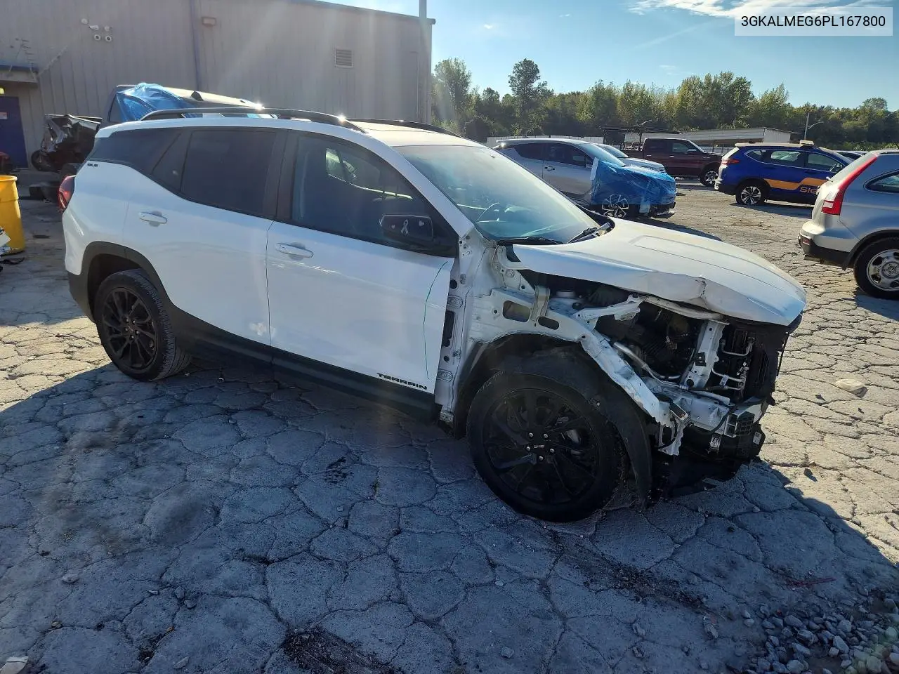 2023 GMC TERRAIN VIN 3GKALMEG6PL167800 — фото 4