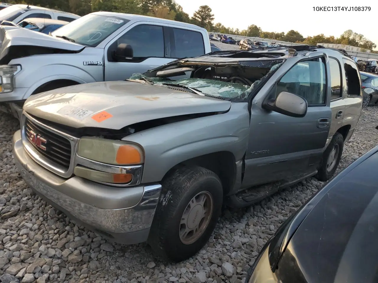 GMC YUKON 2000, VIN 1GKEC13T4YJ108379