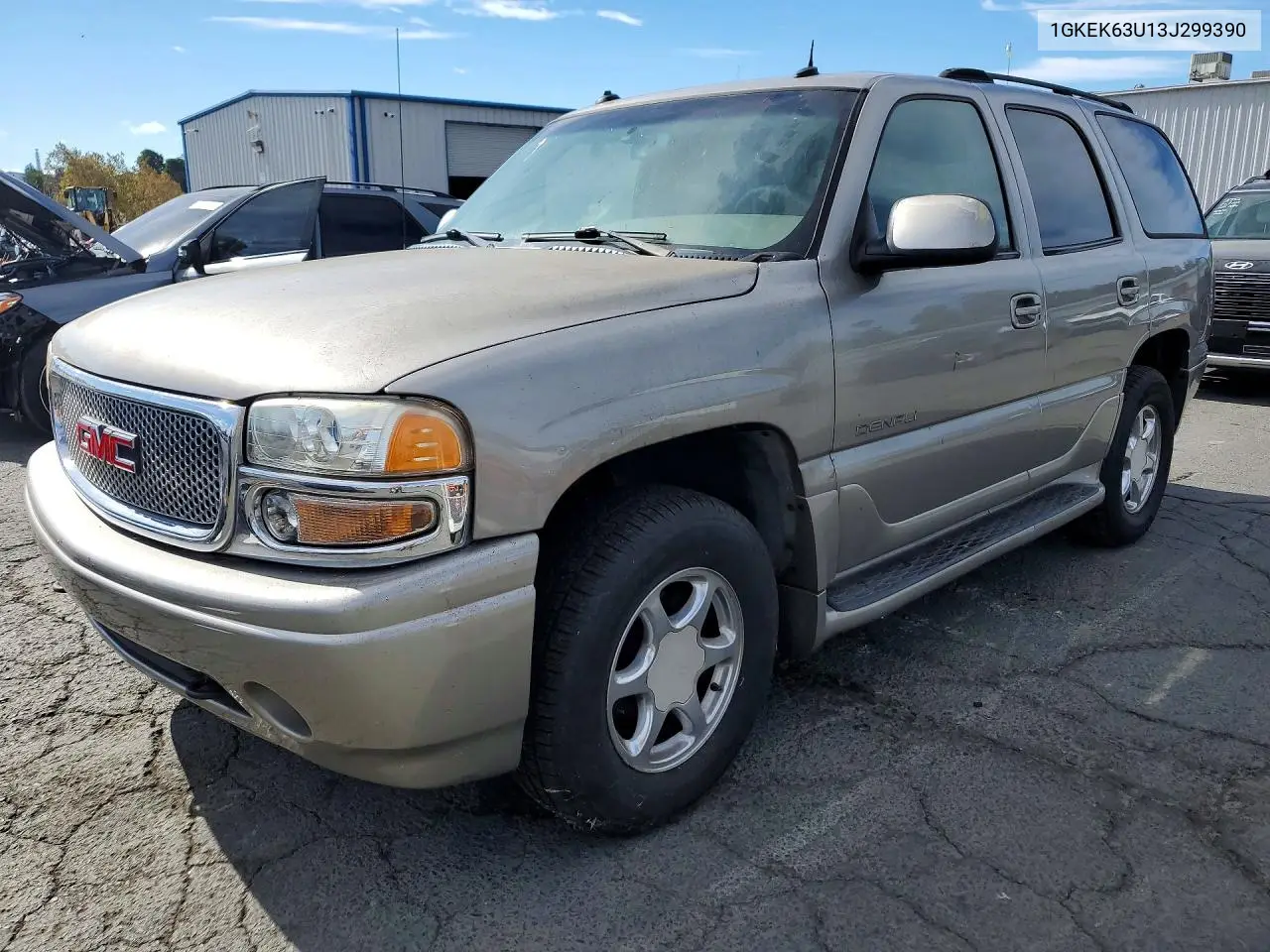 GMC YUKON 2003, VIN 1GKEK63U13J299390