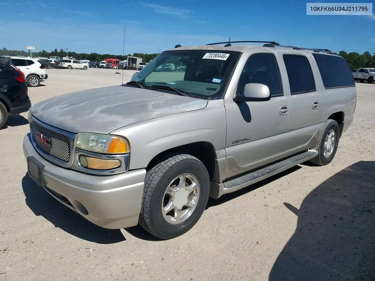 GMC YUKON 2004, VIN 1GKFK66U34J211795