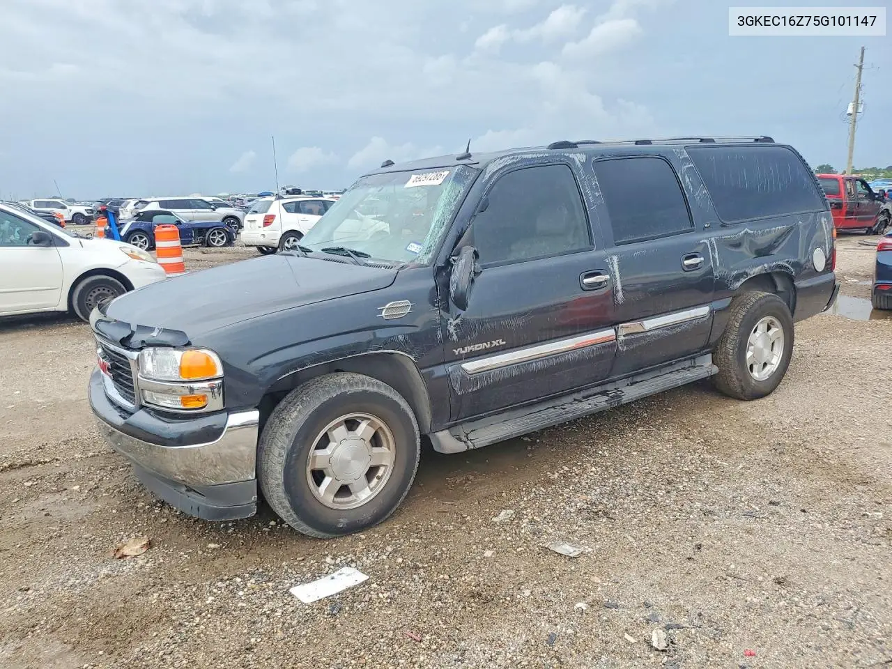 GMC YUKON 2005, VIN 3GKEC16Z75G101147