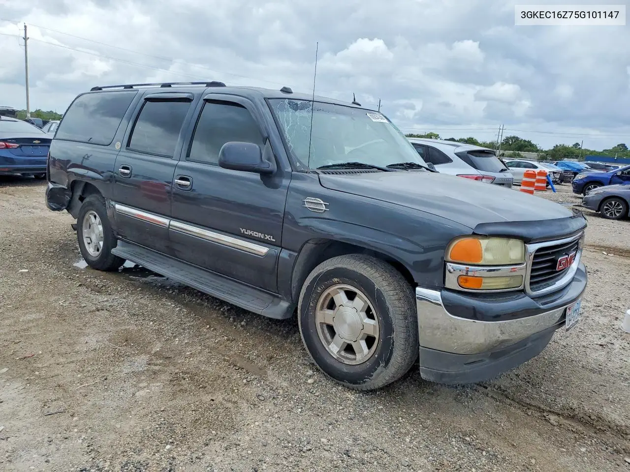 2005 GMC YUKON VIN 3GKEC16Z75G101147 — фото 4