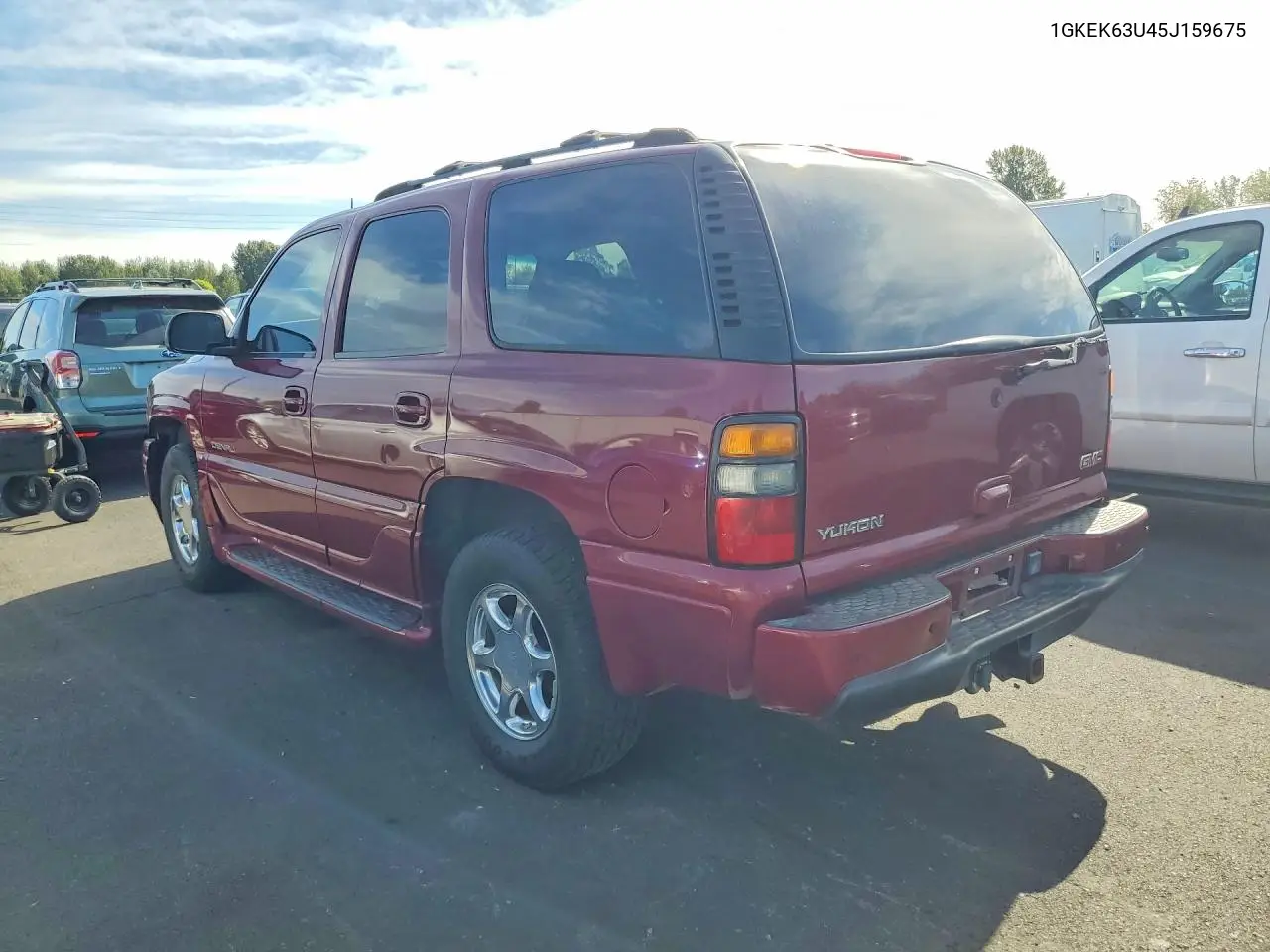 GMC YUKON 2005, VIN 1GKEK63U45J159675
