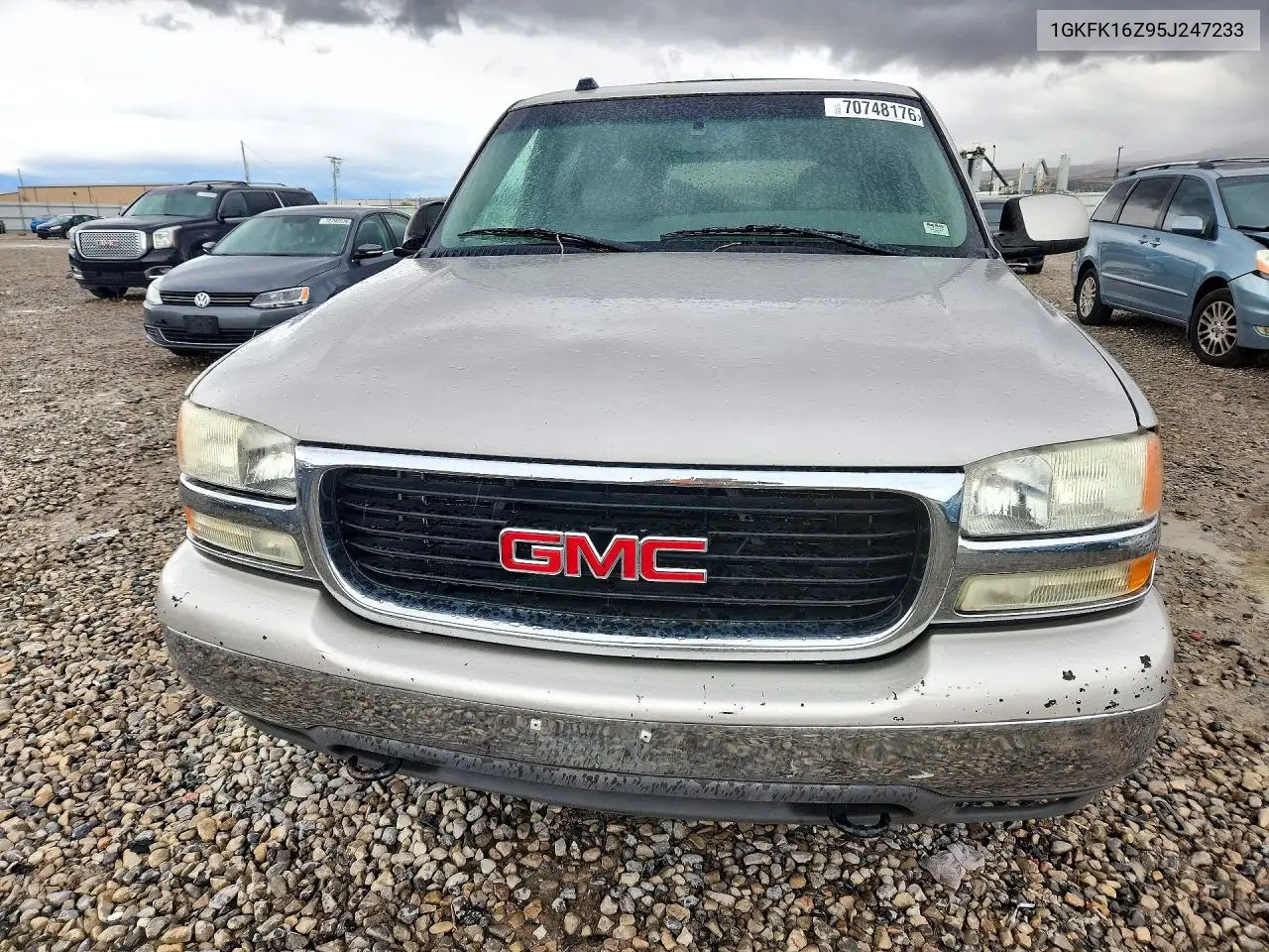 2005 GMC YUKON VIN 1GKFK16Z95J247233 — фото 5