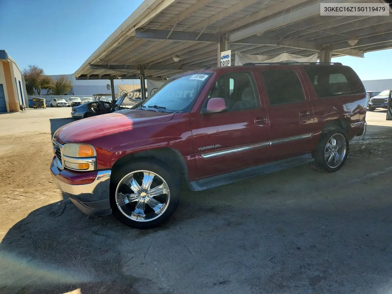 GMC YUKON 2005, VIN 3GKEC16Z15G119479