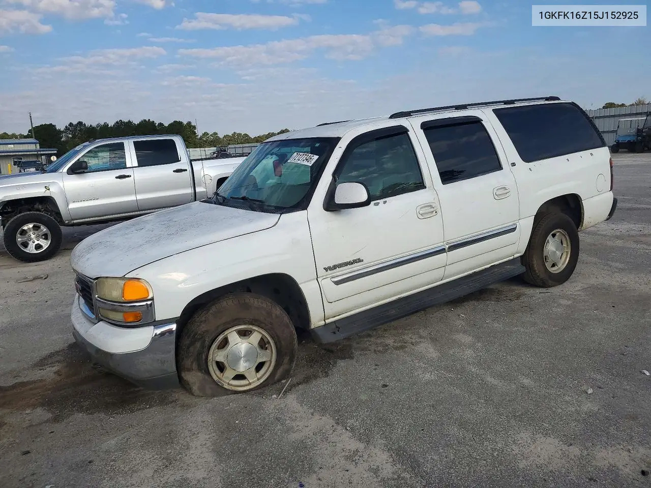 GMC YUKON 2005, VIN 1GKFK16Z15J152925
