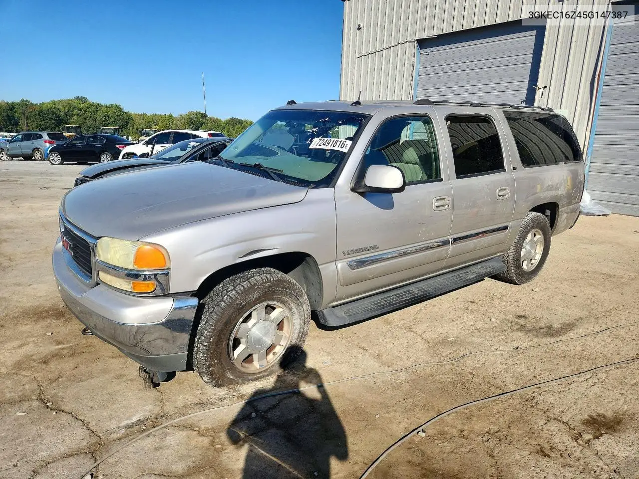 GMC YUKON 2005, VIN 3GKEC16Z45G147387
