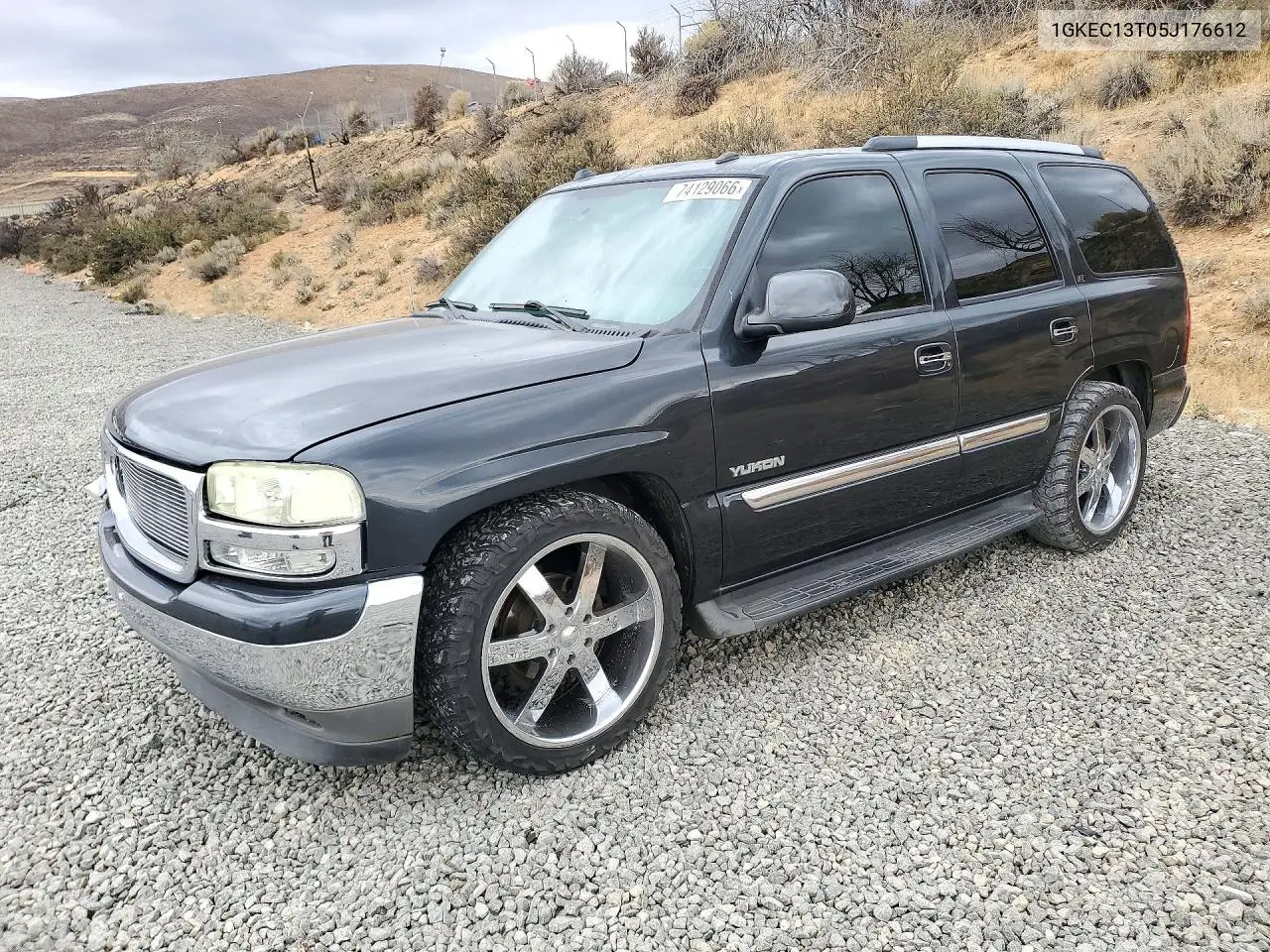 GMC YUKON 2005, VIN 1GKEC13T05J176612