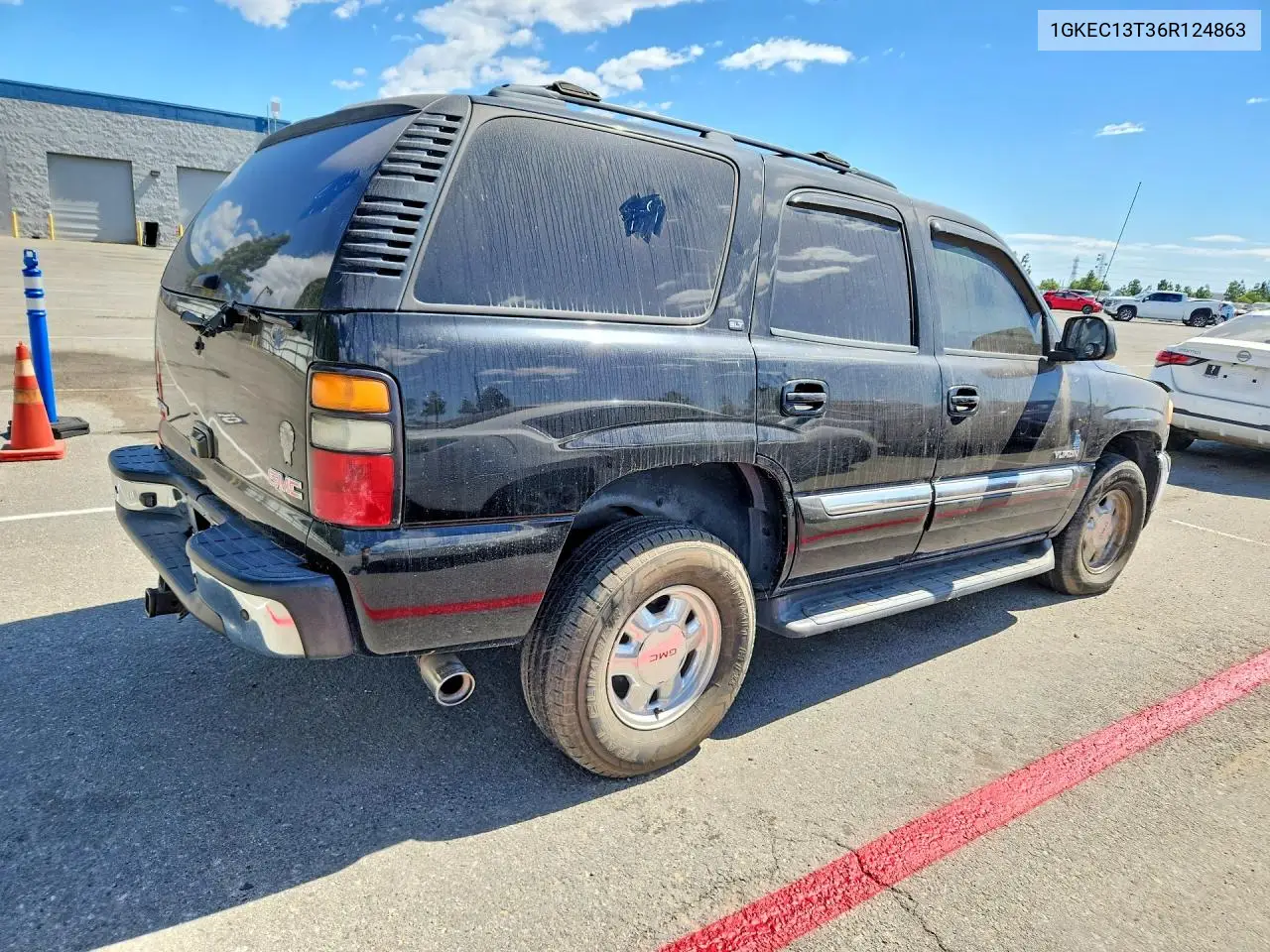 2006 GMC YUKON VIN 1GKEC13T36R124863 — фото 3