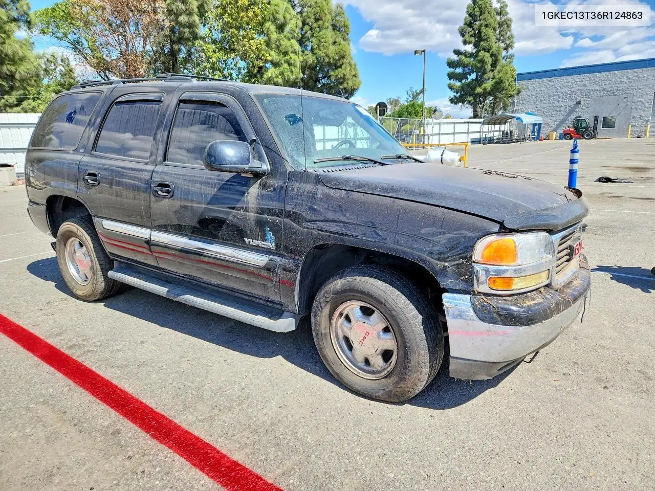2006 GMC YUKON VIN 1GKEC13T36R124863 — фото 4