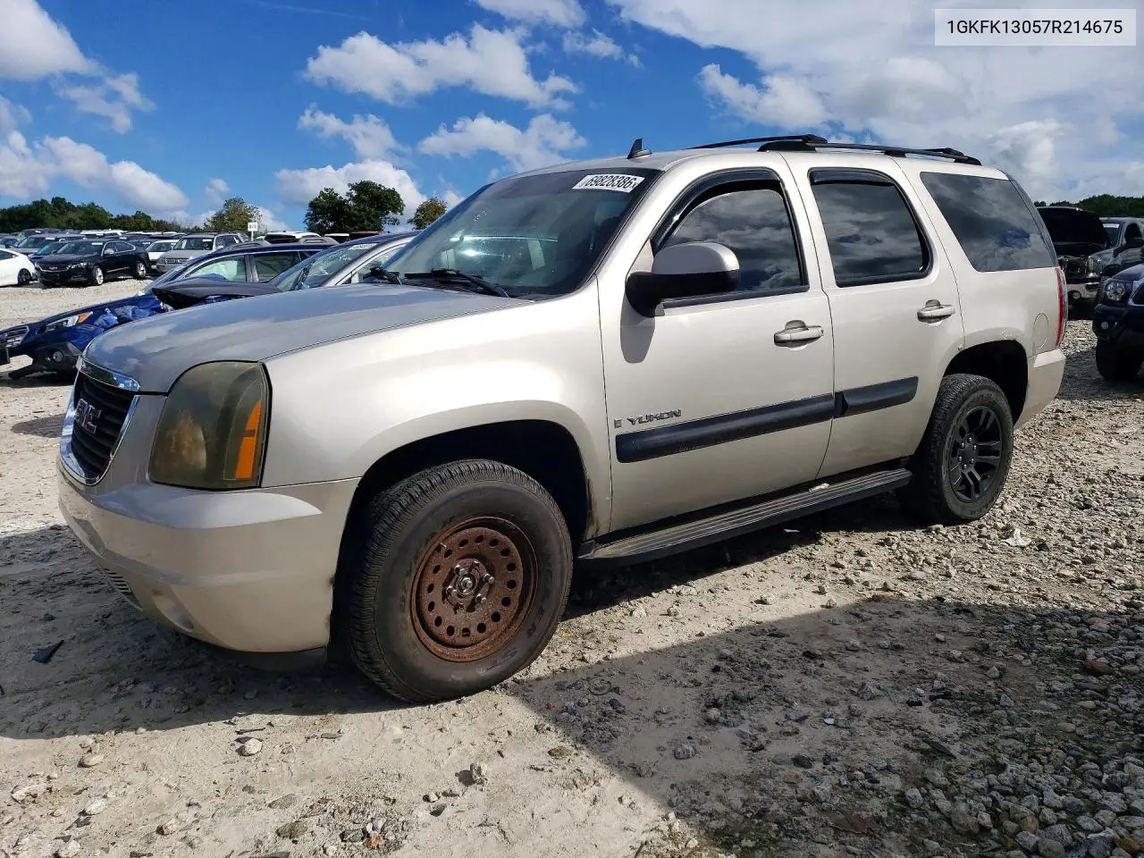 GMC YUKON 2007, VIN 1GKFK13057R214675