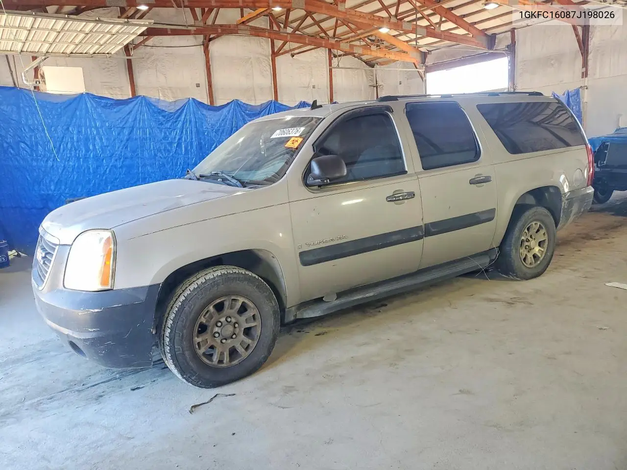 GMC YUKON 2007, VIN 1GKFC16087J198026