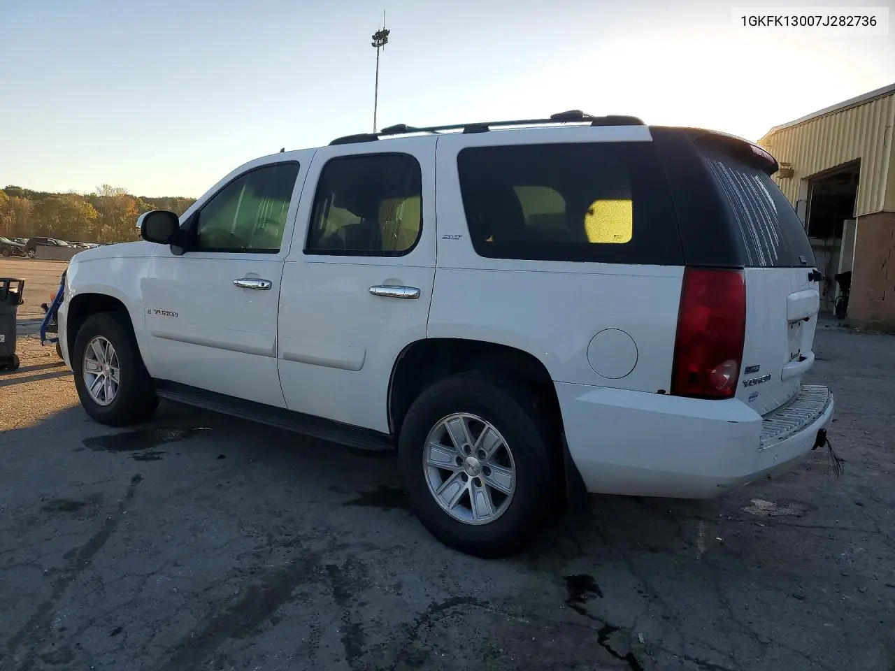 2007 GMC YUKON VIN 1GKFK13007J282736 — фото 2