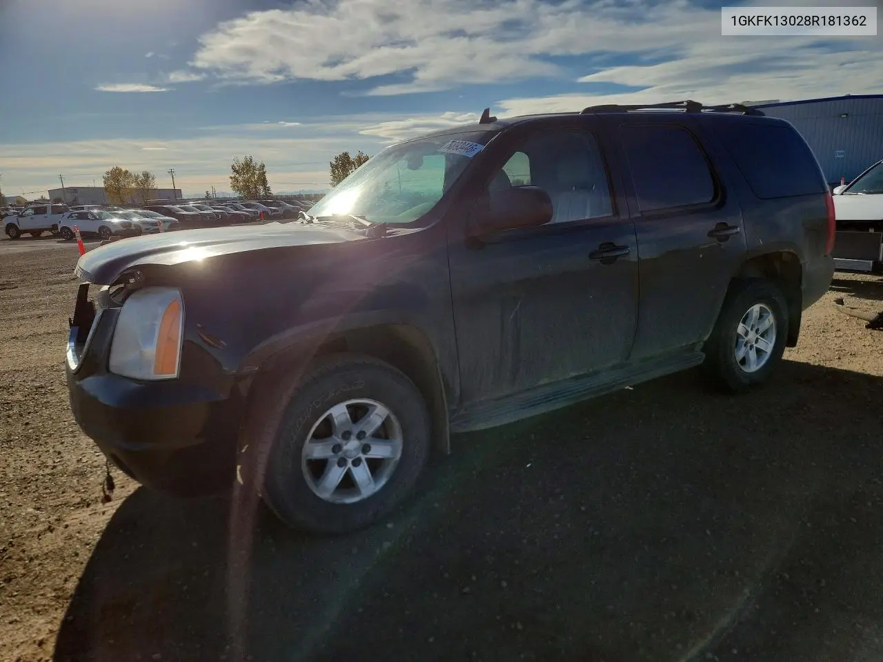 GMC YUKON 2008, VIN 1GKFK13028R181362