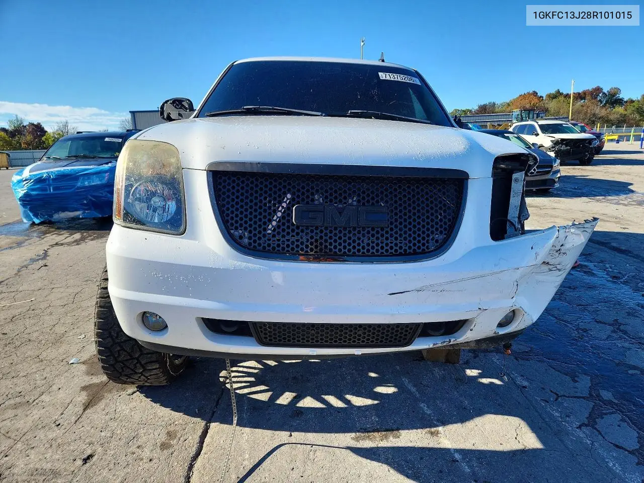 2008 GMC YUKON VIN 1GKFC13J28R101015 — фото 4