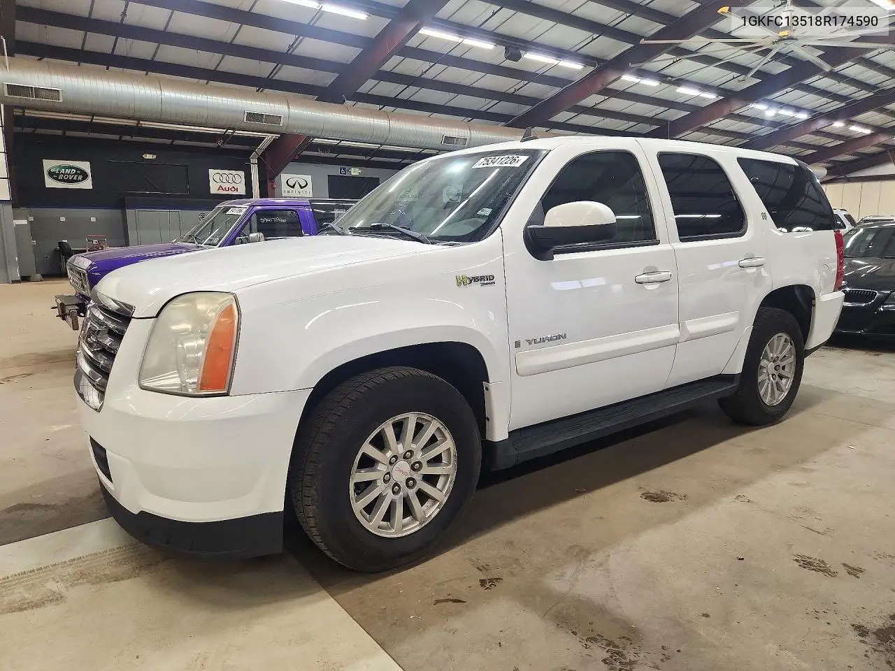 GMC YUKON 2008, VIN 1GKFC13518R174590