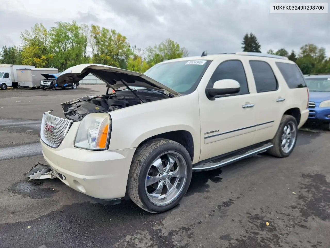 GMC YUKON 2009, VIN 1GKFK03249R298700
