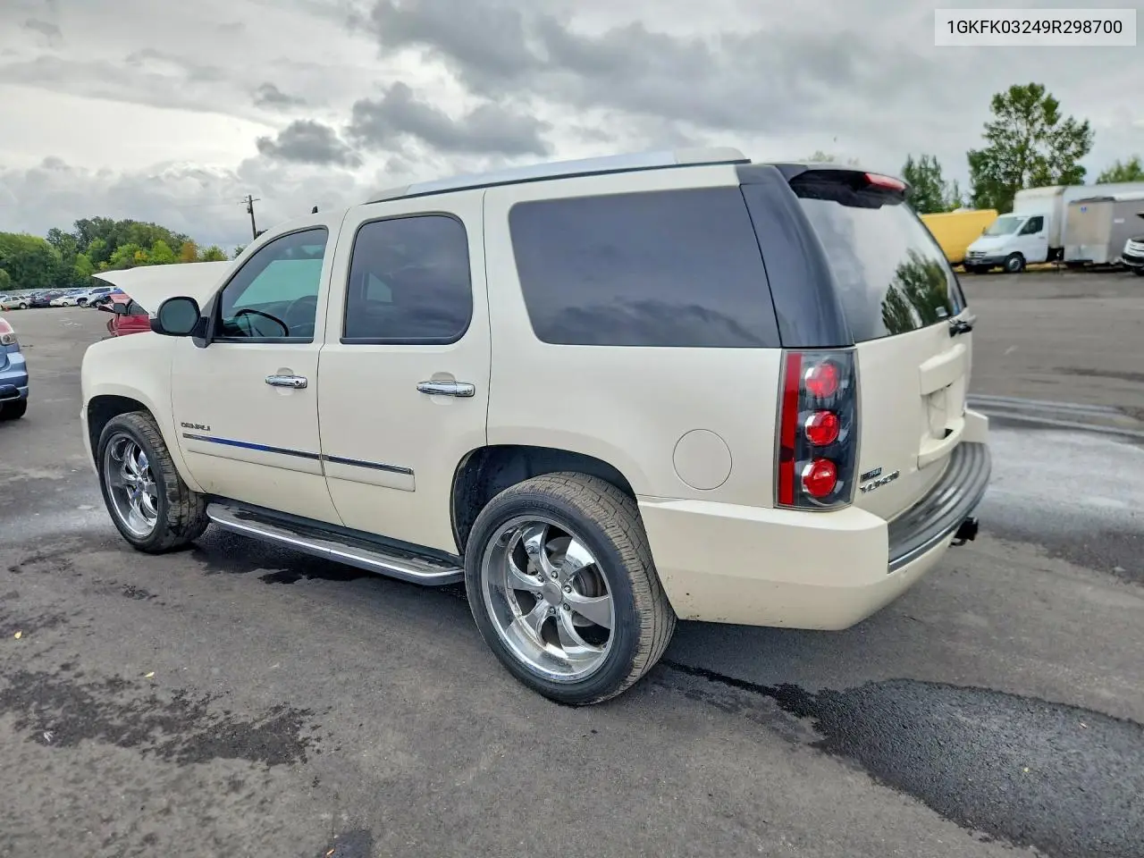 2009 GMC YUKON VIN 1GKFK03249R298700 — фото 2