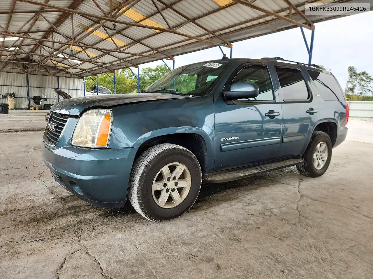 GMC YUKON 2009, VIN 1GKFK33099R245426