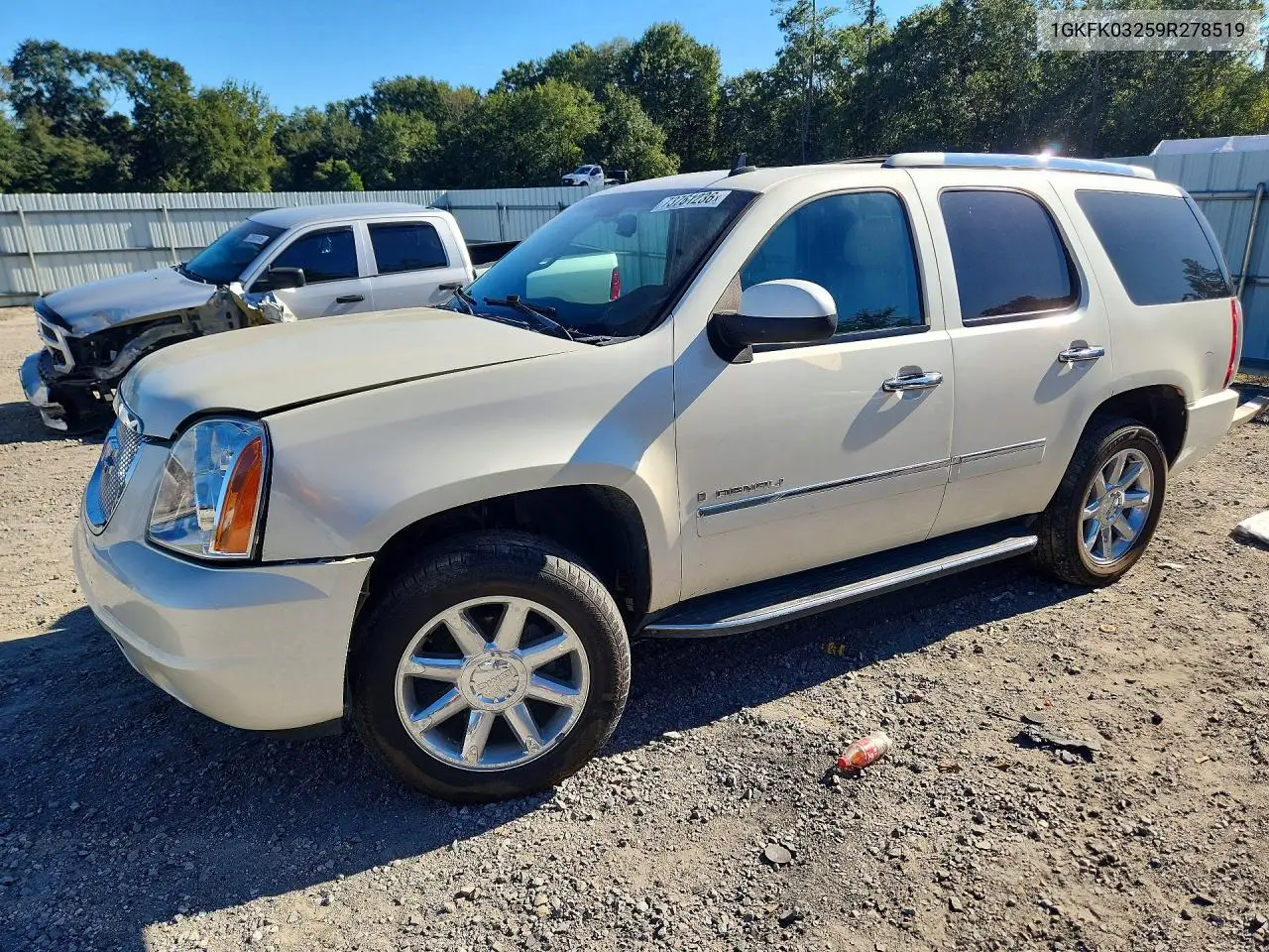 GMC YUKON 2009, VIN 1GKFK03259R278519