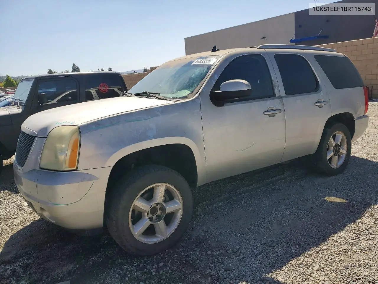 GMC YUKON 2011, VIN 1GKS1EEF1BR115743
