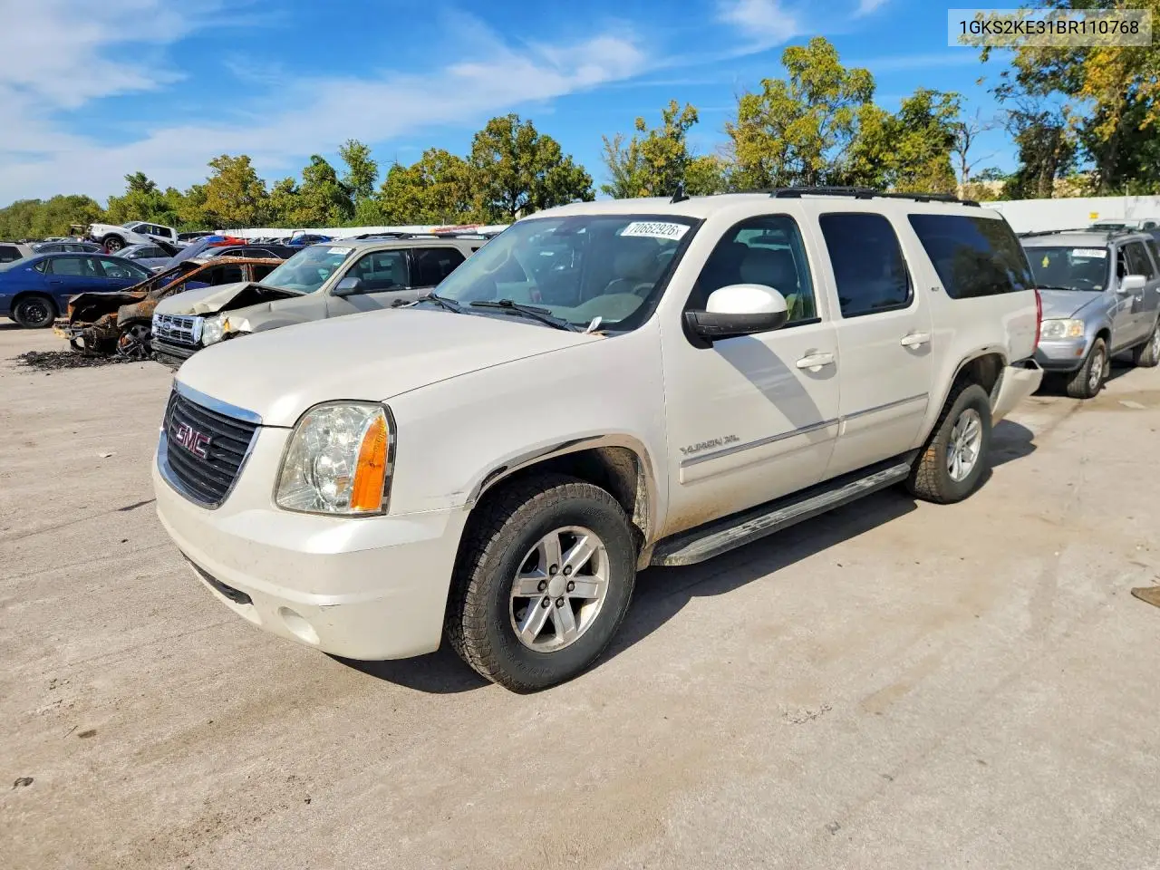 GMC YUKON 2011, VIN 1GKS2KE31BR110768