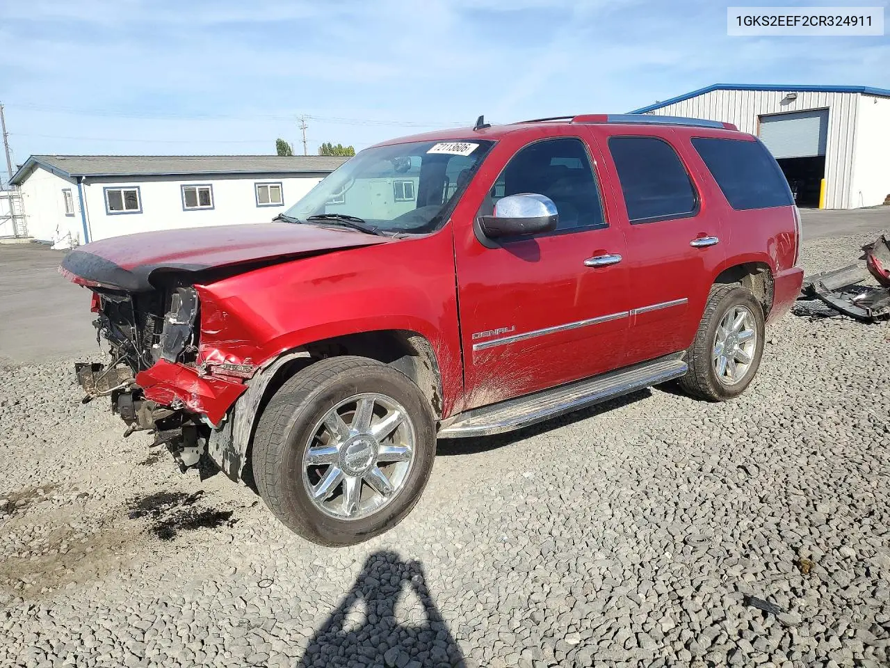 GMC YUKON 2012, VIN 1GKS2EEF2CR324911