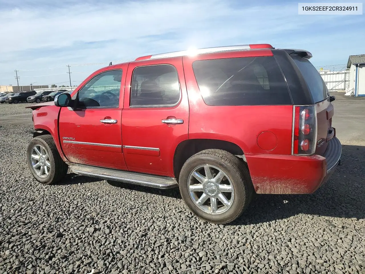 2012 GMC YUKON VIN 1GKS2EEF2CR324911 — фото 2