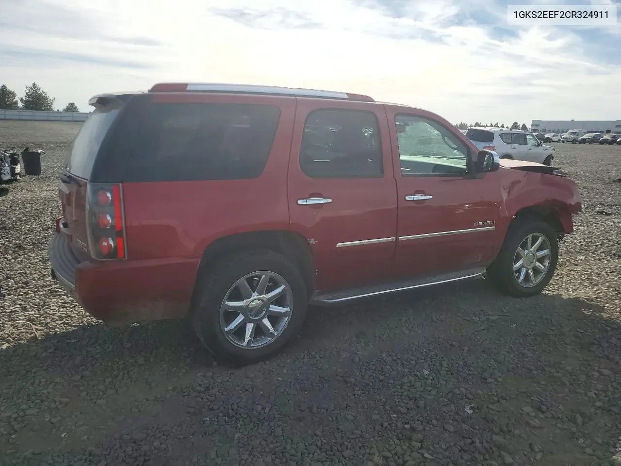 2012 GMC YUKON VIN 1GKS2EEF2CR324911 — фото 3