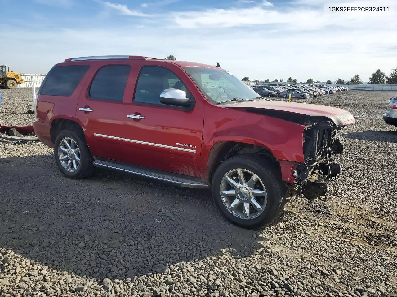 2012 GMC YUKON VIN 1GKS2EEF2CR324911 — фото 4