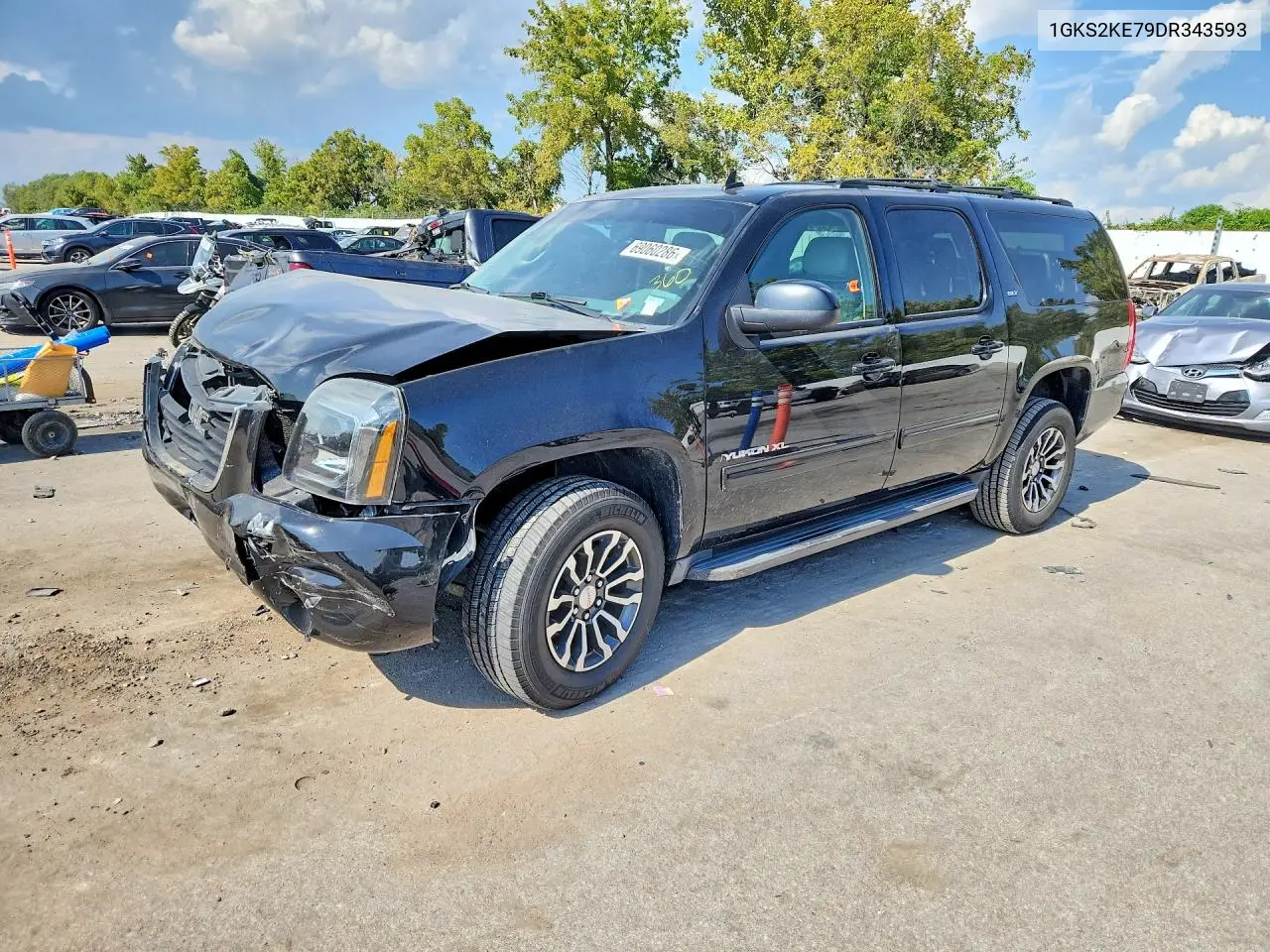 GMC YUKON 2013, VIN 1GKS2KE79DR343593