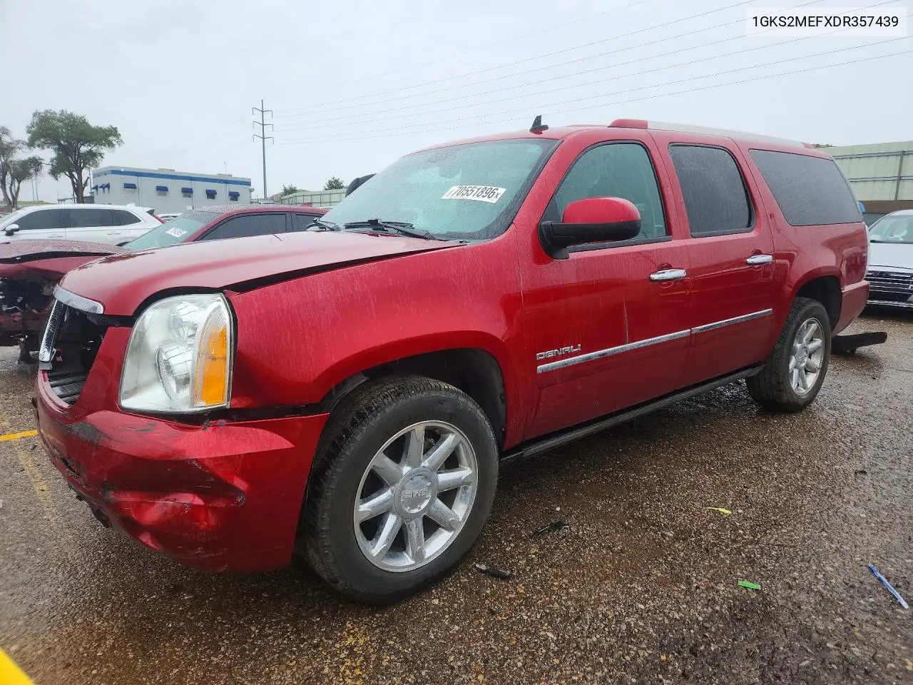 GMC YUKON 2013, VIN 1GKS2MEFXDR357439