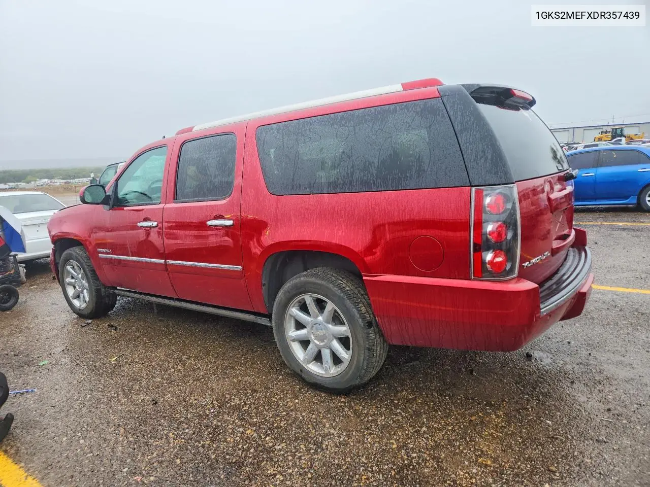 2013 GMC YUKON VIN 1GKS2MEFXDR357439 — фото 2