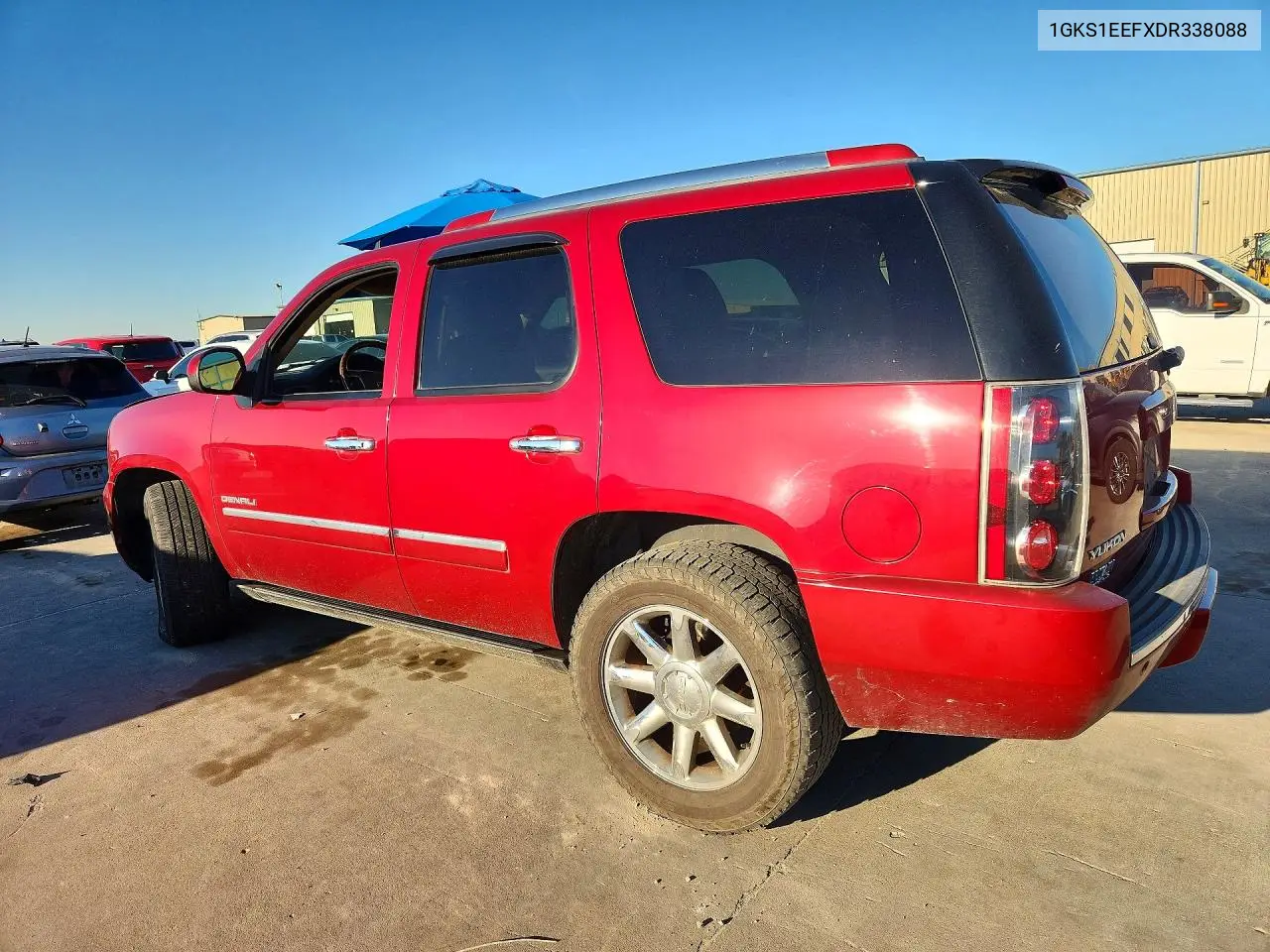 2013 GMC YUKON VIN 1GKS1EEFXDR338088 — фото 2