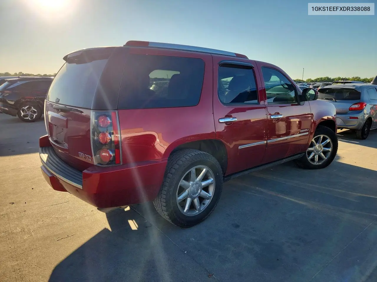 2013 GMC YUKON VIN 1GKS1EEFXDR338088 — фото 3