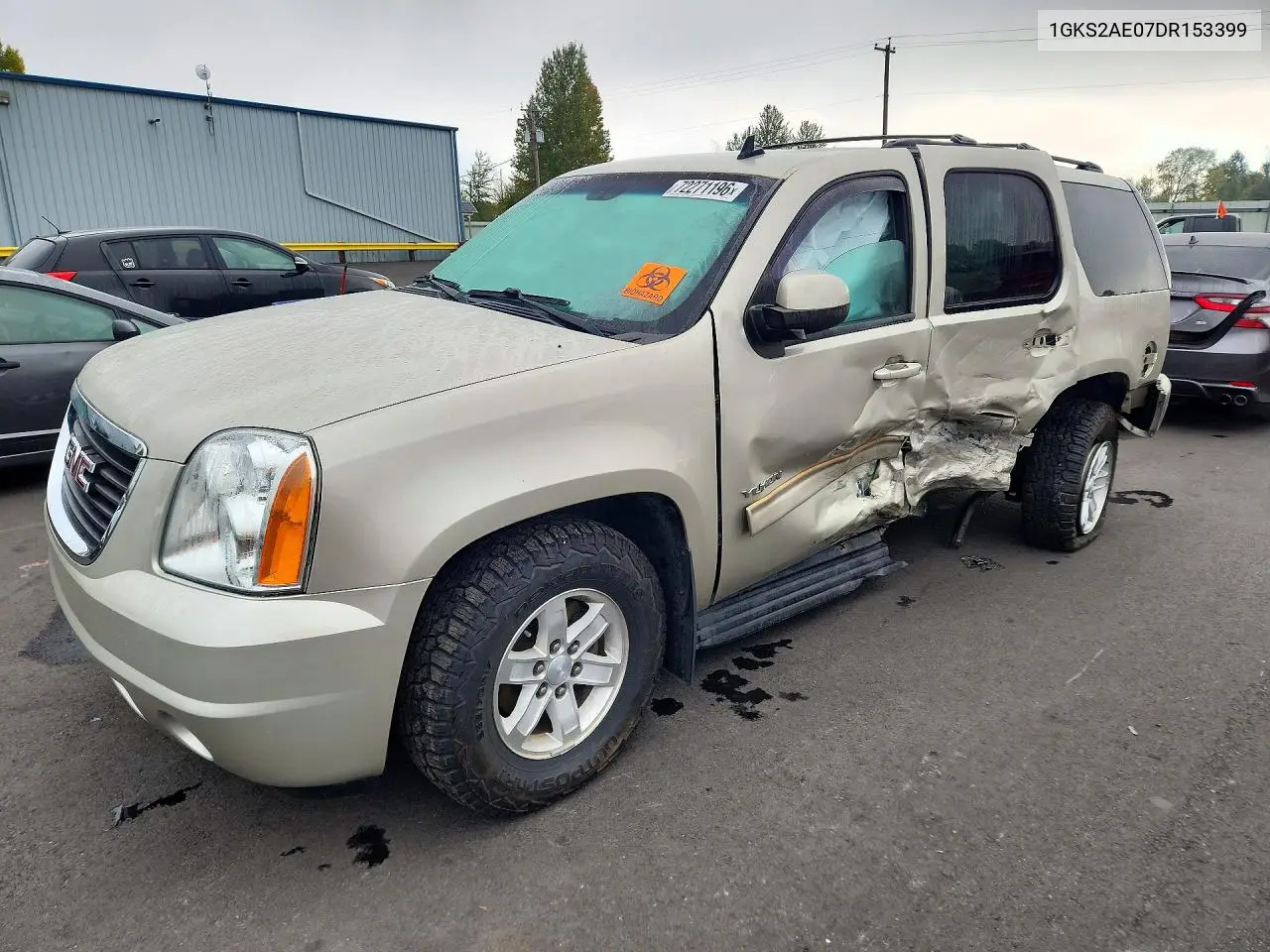 GMC YUKON 2013, VIN 1GKS2AE07DR153399