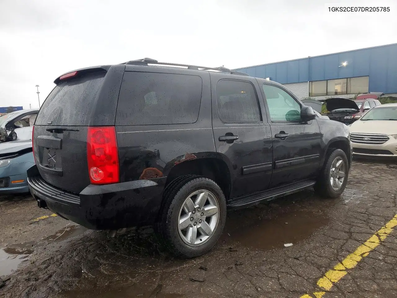 2013 GMC YUKON VIN 1GKS2CE07DR205785 — фото 3