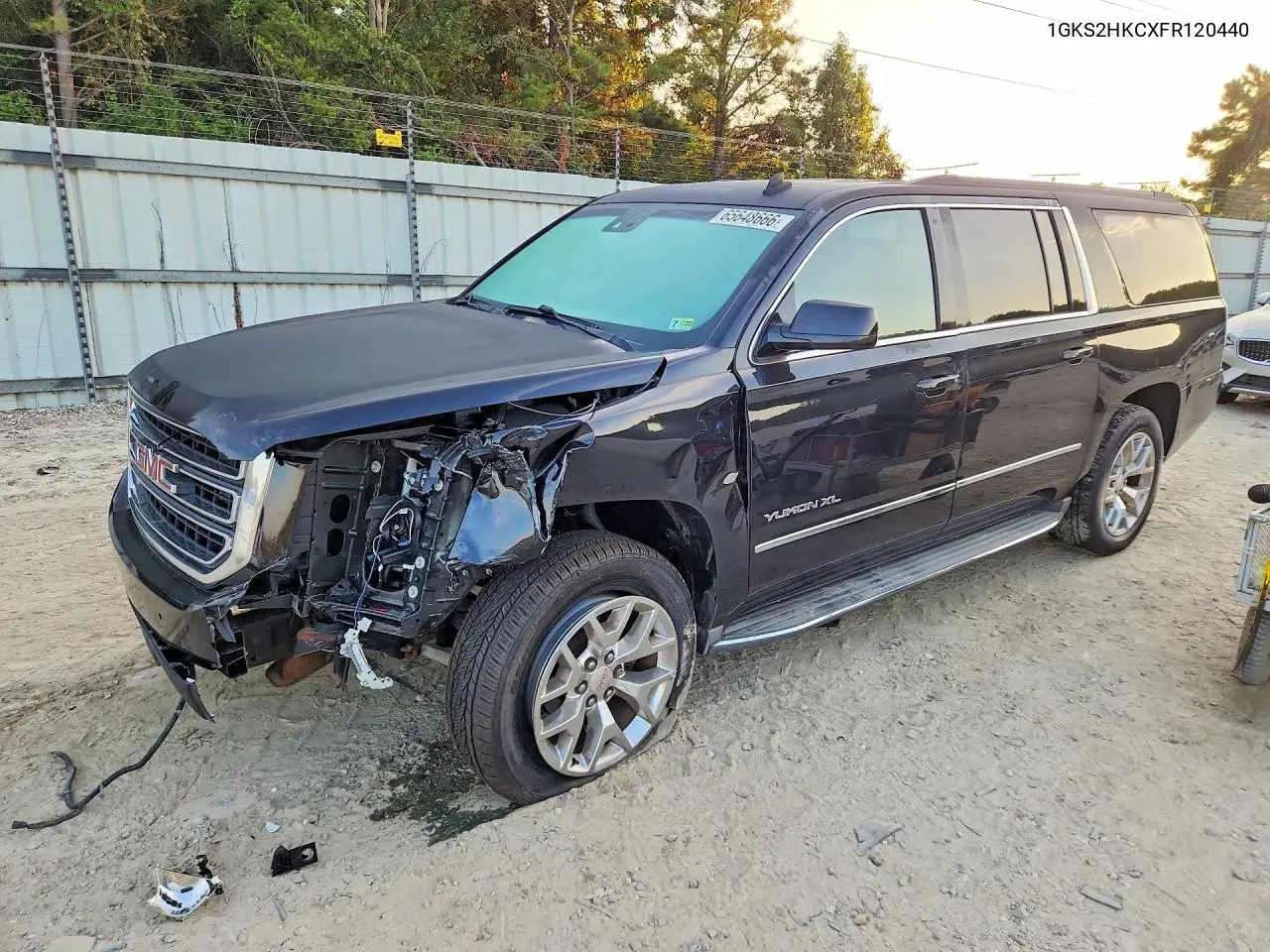 GMC YUKON 2015, VIN 1GKS2HKCXFR120440