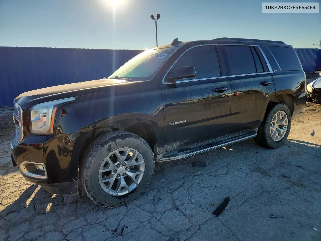 GMC YUKON 2015, VIN 1GKS2BKC7FR655464