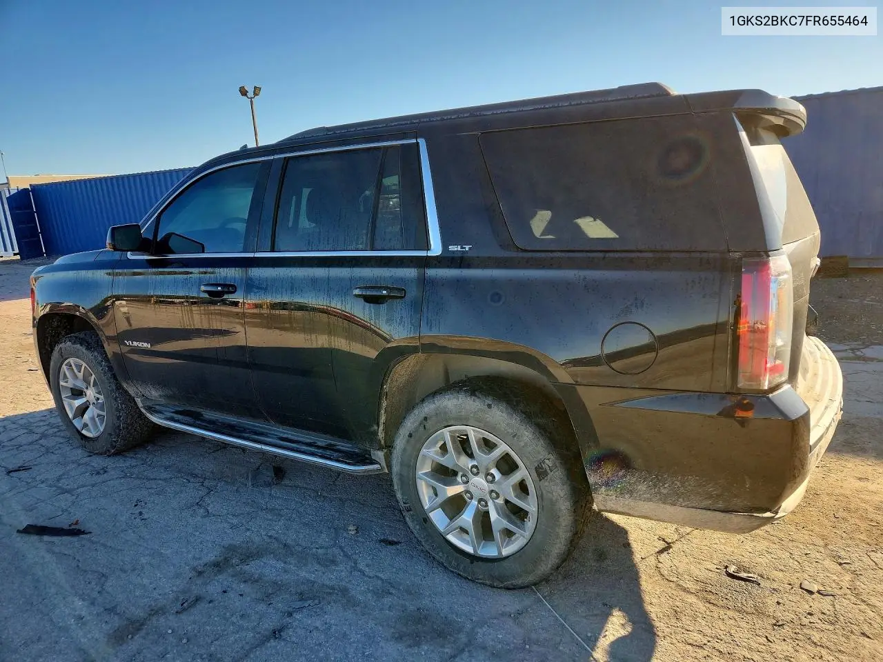 2015 GMC YUKON VIN 1GKS2BKC7FR655464 — фото 2