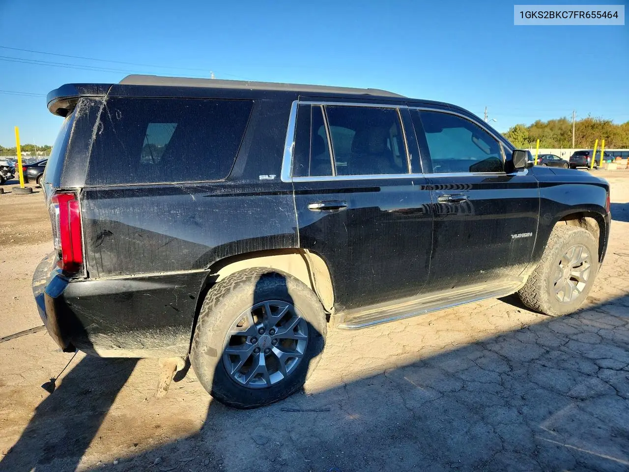 2015 GMC YUKON VIN 1GKS2BKC7FR655464 — фото 3