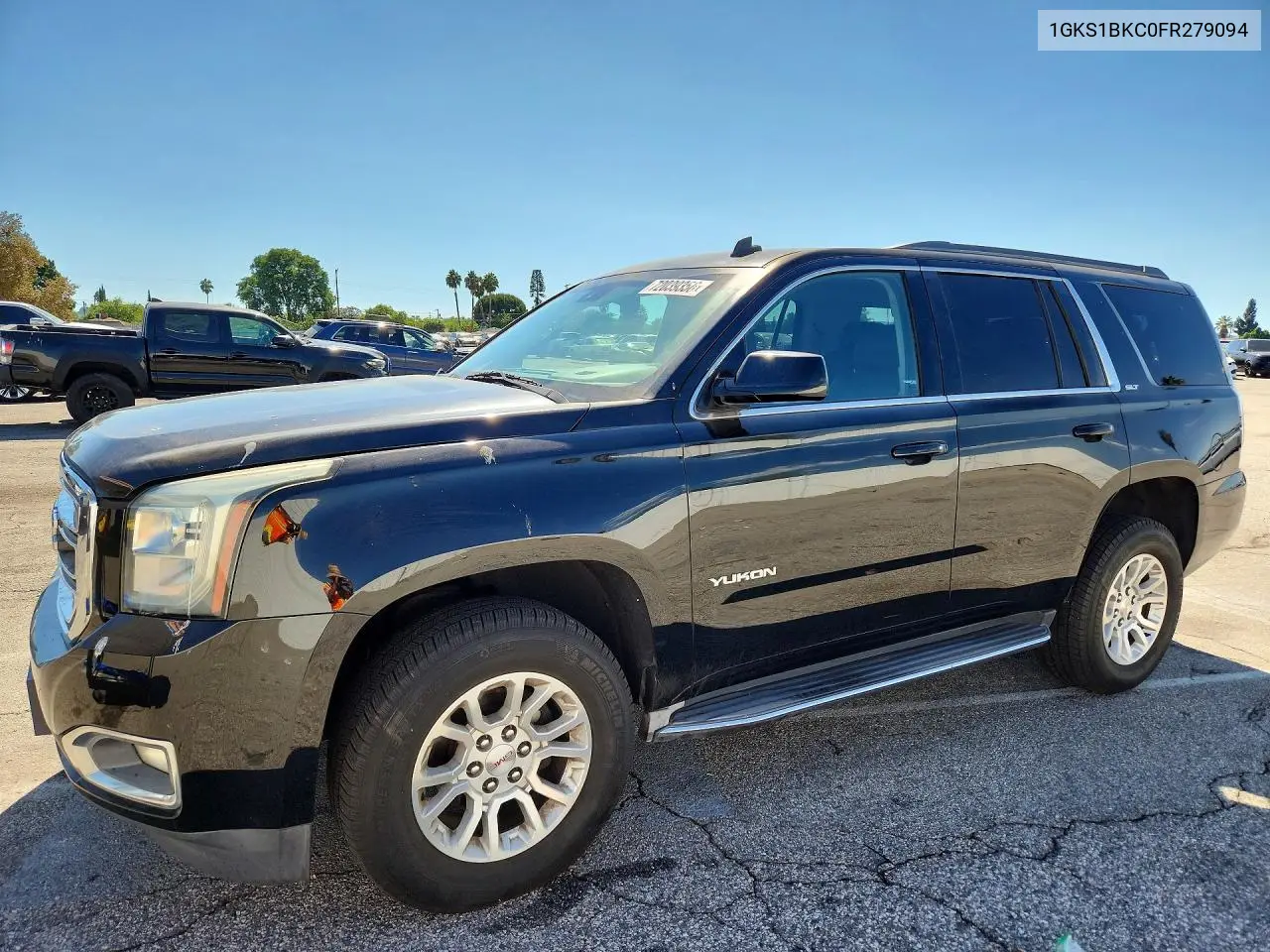 GMC YUKON 2015, VIN 1GKS1BKC0FR279094