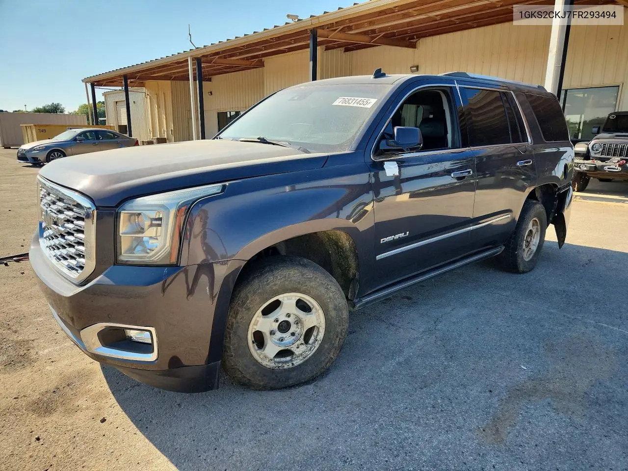 GMC YUKON 2015, VIN 1GKS2CKJ7FR293494
