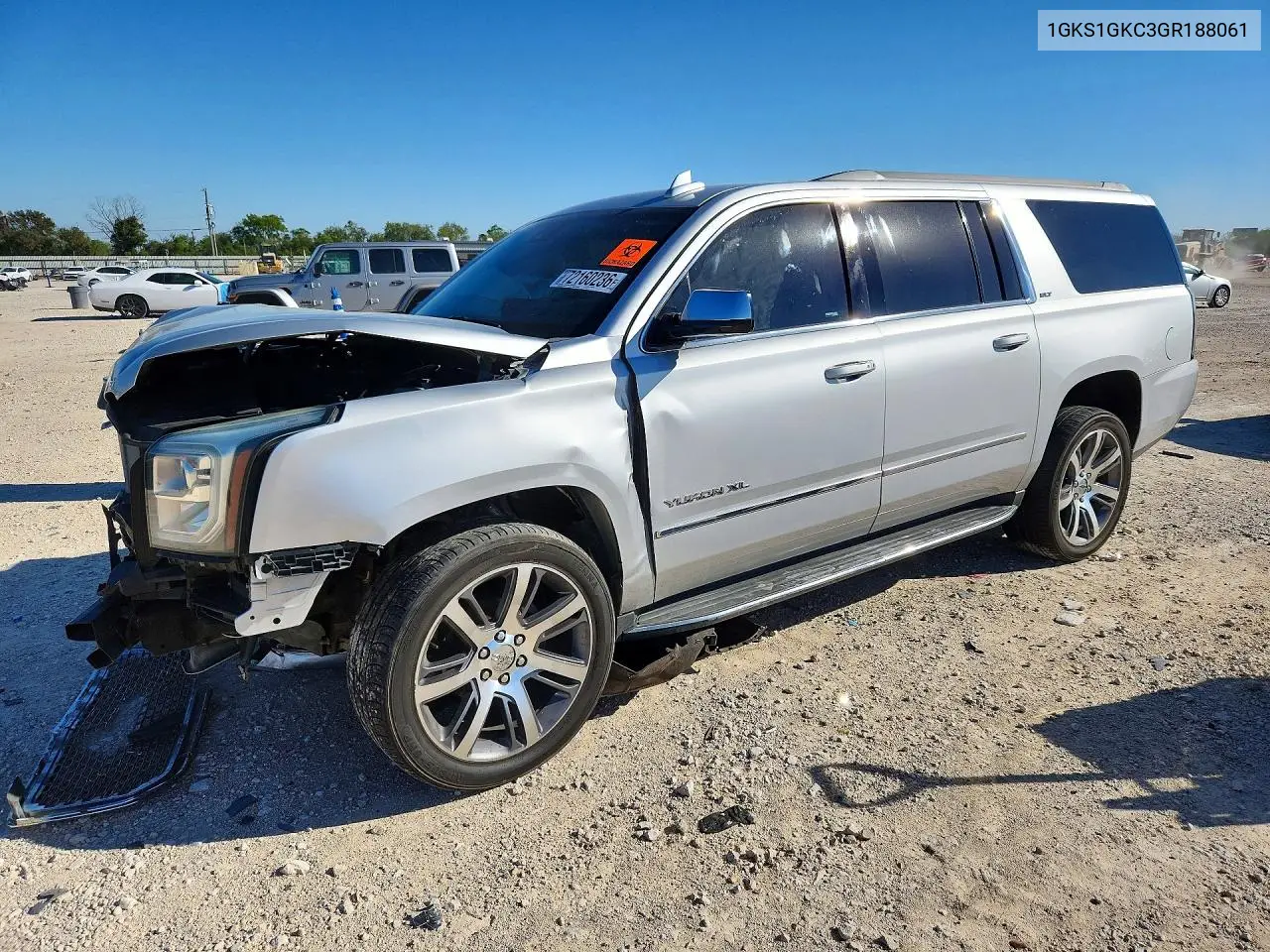 GMC YUKON 2016, VIN 1GKS1GKC3GR188061