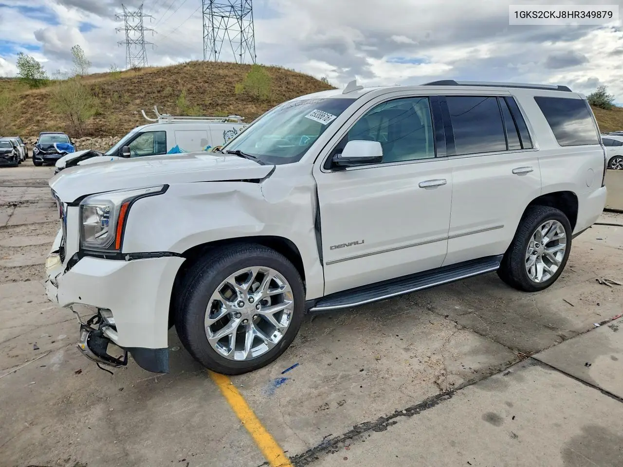 GMC YUKON 2017, VIN 1GKS2CKJ8HR349879