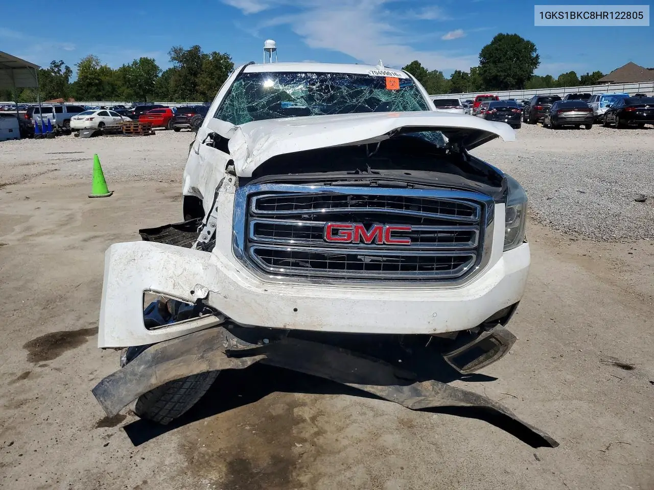 GMC YUKON 2017, VIN 1GKS1BKC8HR122805