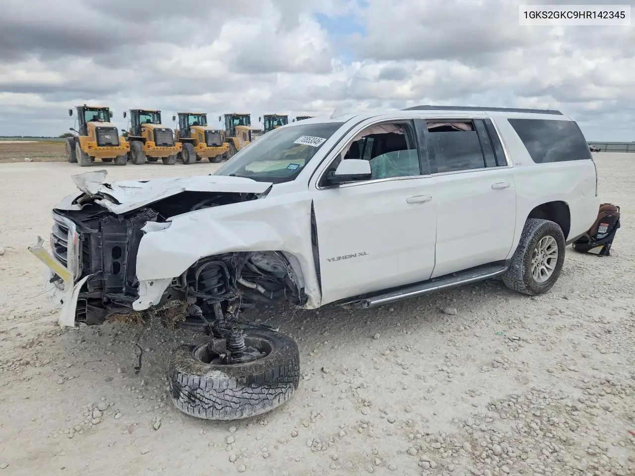 GMC YUKON 2017, VIN 1GKS2GKC9HR142345