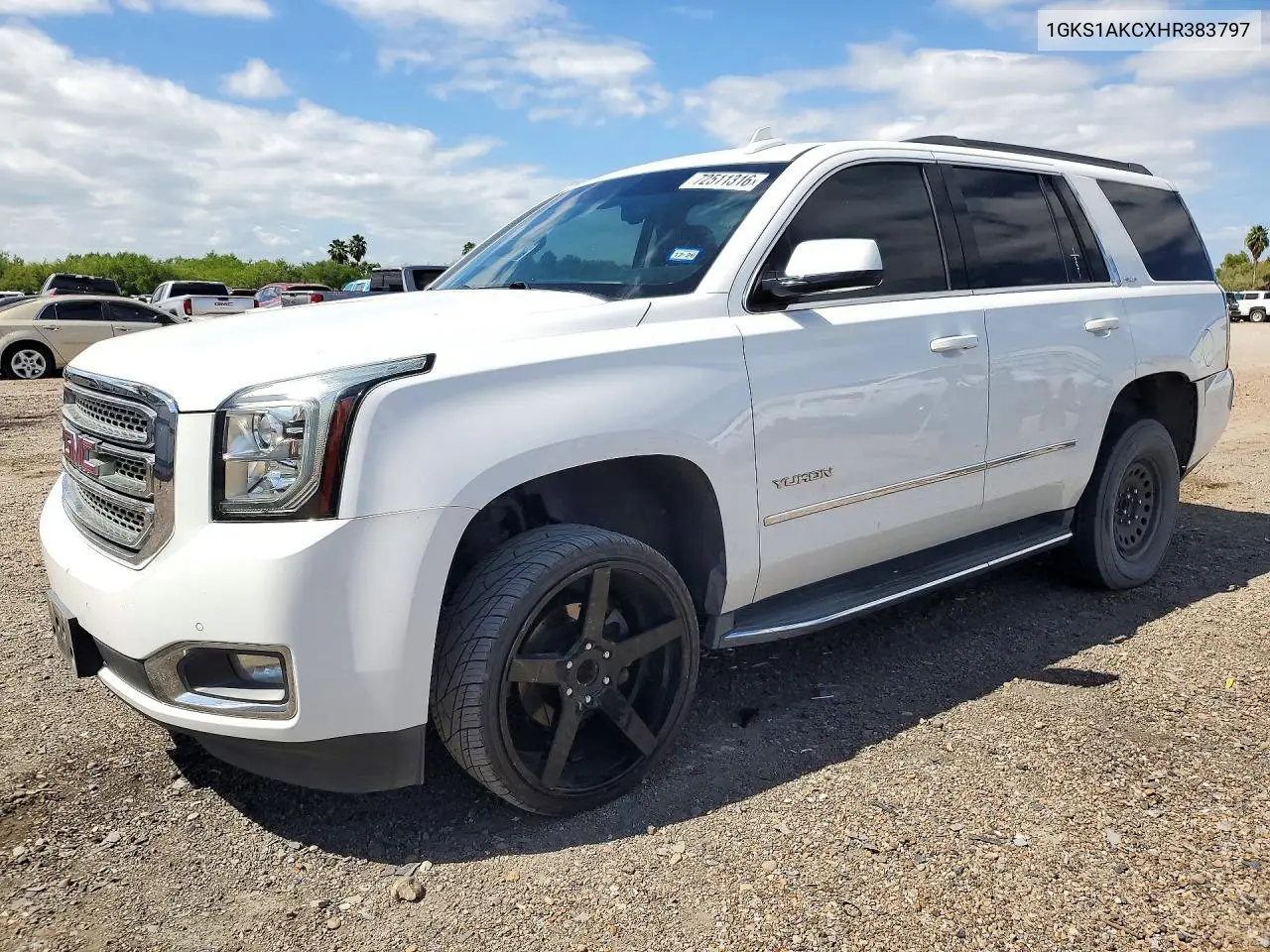 GMC YUKON 2017, VIN 1GKS1AKCXHR383797