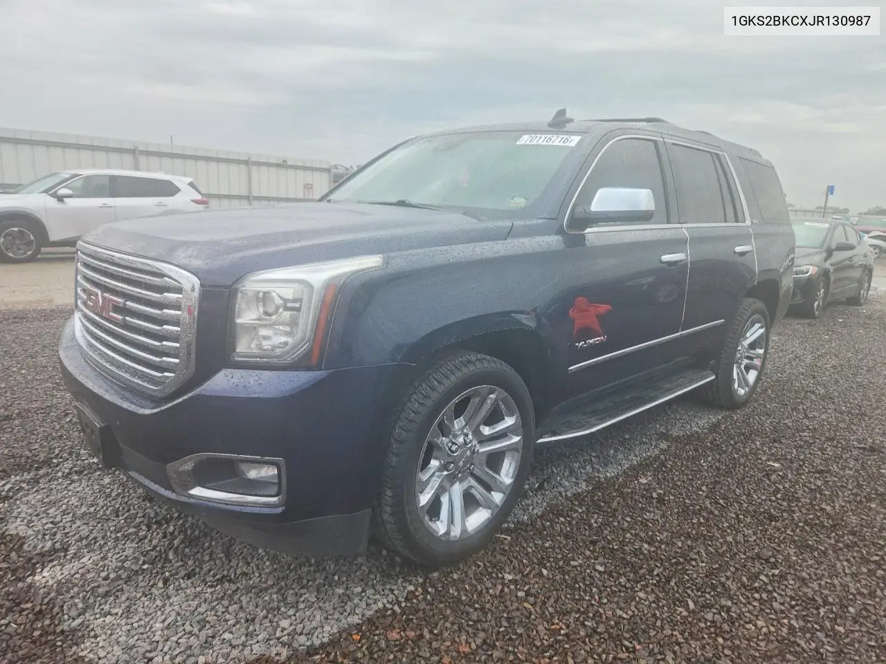 GMC YUKON 2018, VIN 1GKS2BKCXJR130987