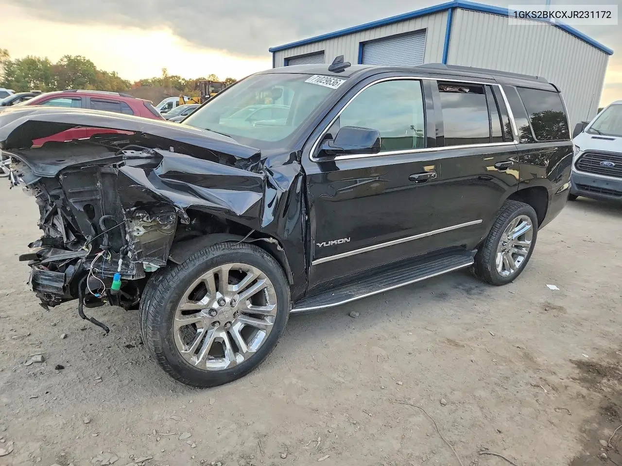 GMC YUKON 2018, VIN 1GKS2BKCXJR231172